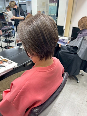 白髪ぼかしカラー