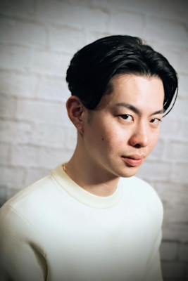 【六本木/理容室/バーバー】センターパート刈り上げ