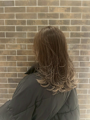 ニュアンスウェーブ×艶感カラー【担当：kanuma】