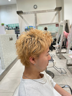 ハイトーンスパイキーショート