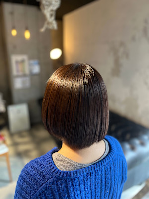 【美シルエットボブ】