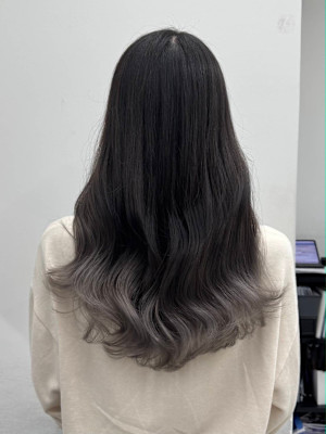 グラデーションシルバー