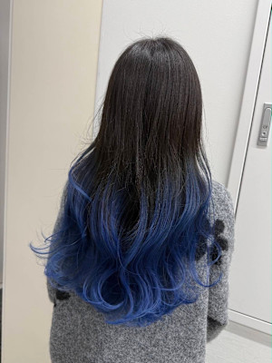 グラデーションブルー