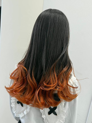 グラデーションオレンジ