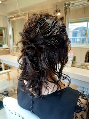 パーティーヘアセット