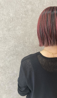 ボブ＋ハイライト