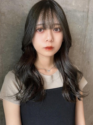 透明感カラー アッシュ 髪質改善 艶髪 韓国ヘア*