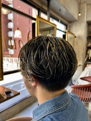 ハイライト×ナチュラルマッシュ