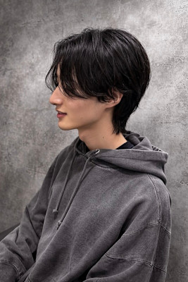 ナチュラルにメンズ毛流れパーマ