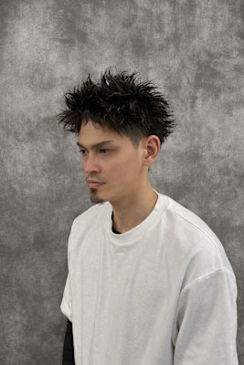 メンズショートパーマ