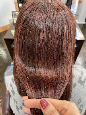 髪質改善カラー