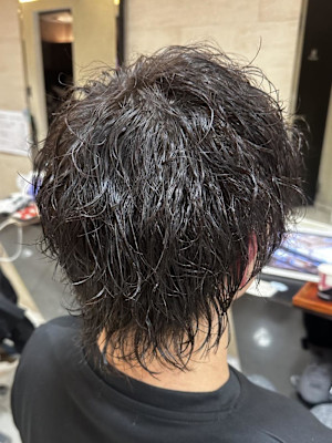 モテ髪◎ツイスパ×センターパートで大人色気ヘア