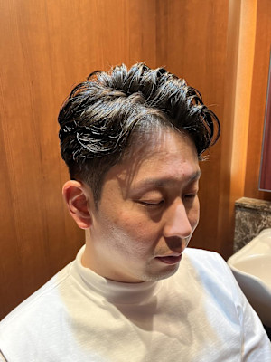 日本橋室町　日本橋　大人ナチュラルパーマ