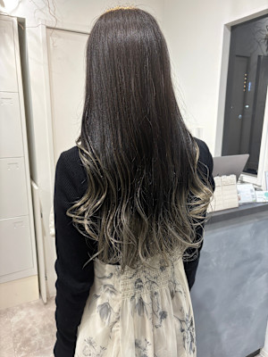 シルバー　グラデーションカラー