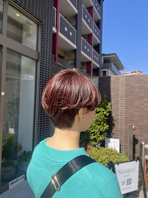 大人女性人気ハンサムショート