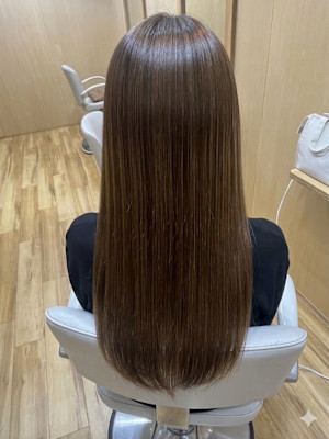 髪質改善ストレート