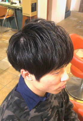 マッシュベースの爽やかショート【129スタイル】