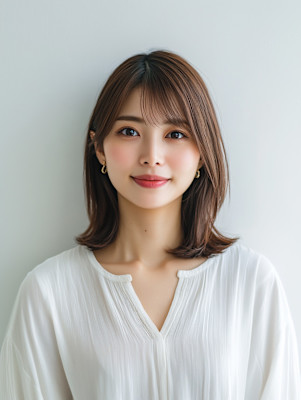 レイヤーカット/イメチェン/外ハネボブ/美髪/髪型