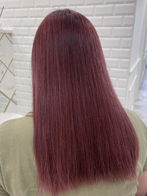 【カラー】1ブリーチ〜！ローズピンク♪_ユウ