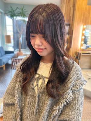 やわらかボルドーブラウン