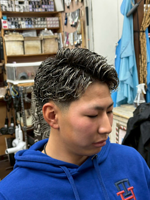 サイドパート 本厚木床屋 本厚木バーバー