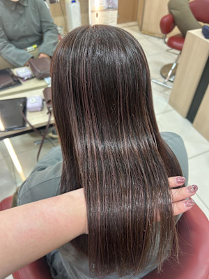 ピンク　ハイライトカラー