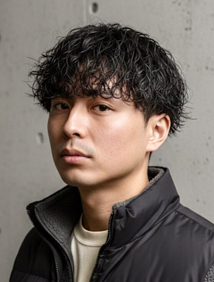 大人色気の無造作ウェーブ♯30