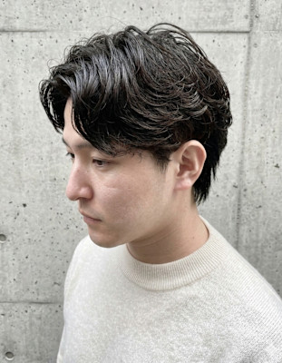 ナチュラル色気の大人センターパート♯32