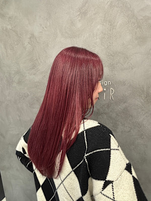 韓国レイヤー×チェリーピンク