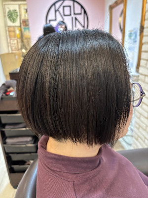 ショートボブですが