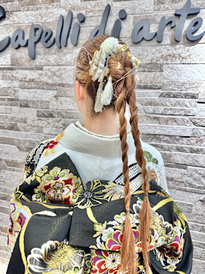 振袖着付＋ヘアセット
