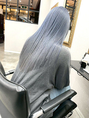 髪質改善/縮毛矯正/酸性ストレート/シルバー/ケアブリーチ