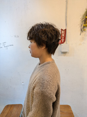 ショートパーマ