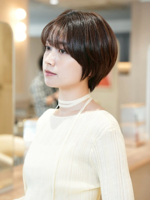 髪質改善＊イメチェンレイヤーショート【Zinaセントラル銀座