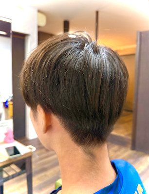 メンズマッシュカット