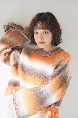 ボブ×柔らかパーマ