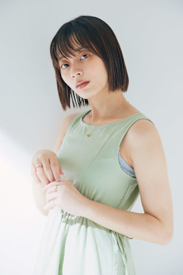 切りっぱなしボブ×柔らか中明度カラー