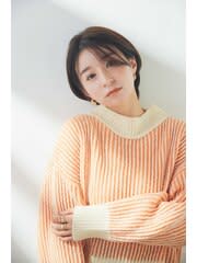 大人可愛い20代30代40代ショートボブ　