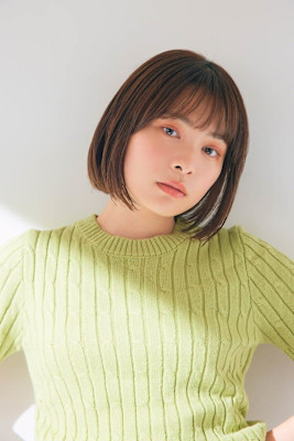 大人可愛いボブ