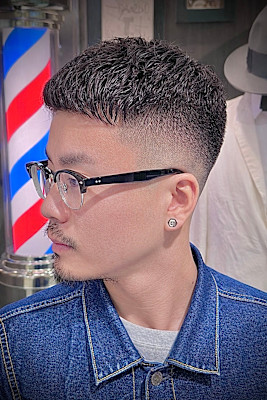 アイロンパーマ