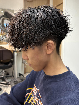 メンズ人気No. 1ゆるふわシャドウパーマ◎