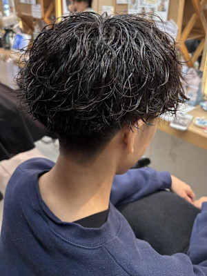 メンズ人気No. 1ゆるふわシャドウパーマ◎