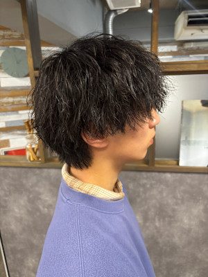 緩めツイストスパイラルパーマ