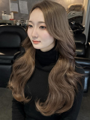 《巴結生》ミルクティーベージュ/初カラー/大宮