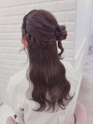 ふわふわくるみちゃんのくらげヘア＊まゆ