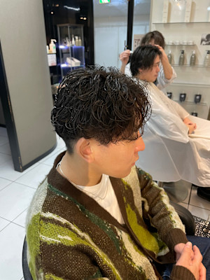 ラルフカール　ニュアンスフェザーパーマ　スパイラルパーマ