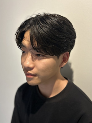 メンズ大人色気センターパート♯34