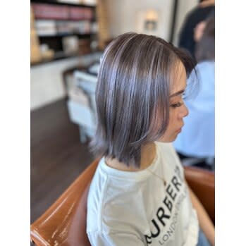 動きと透明感をつくる大人ハイライト