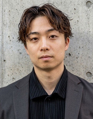 メンズこなれウェットなセンターパート♯39