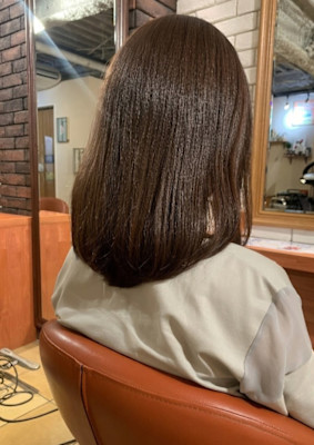 艶やかな質感の大人ワンカールミディアム【140スタイル】